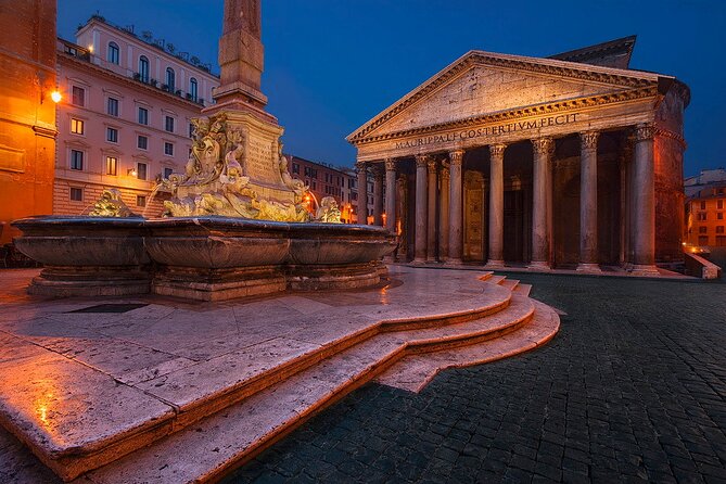 Rome 2 hour Golf Cart night tour with Hotel Pickup - The Ellipse Square, Augustus Mausoleum Drive-By, and Trevi Fountain