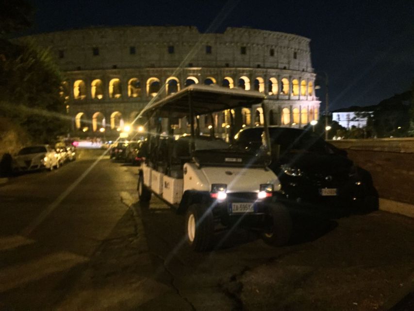 Rome: 2-Hour Golf Cart Sightseeing Tour at Night - Key highlights worth your attention