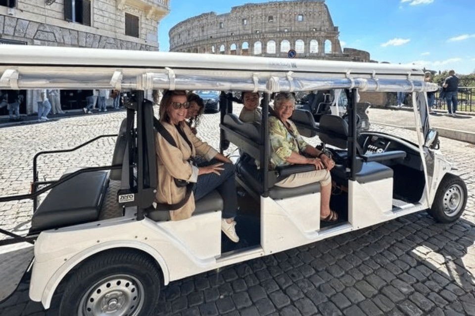 Rome: 3-hour guided city tour by electric golf cart - Key things that make this tour worth it