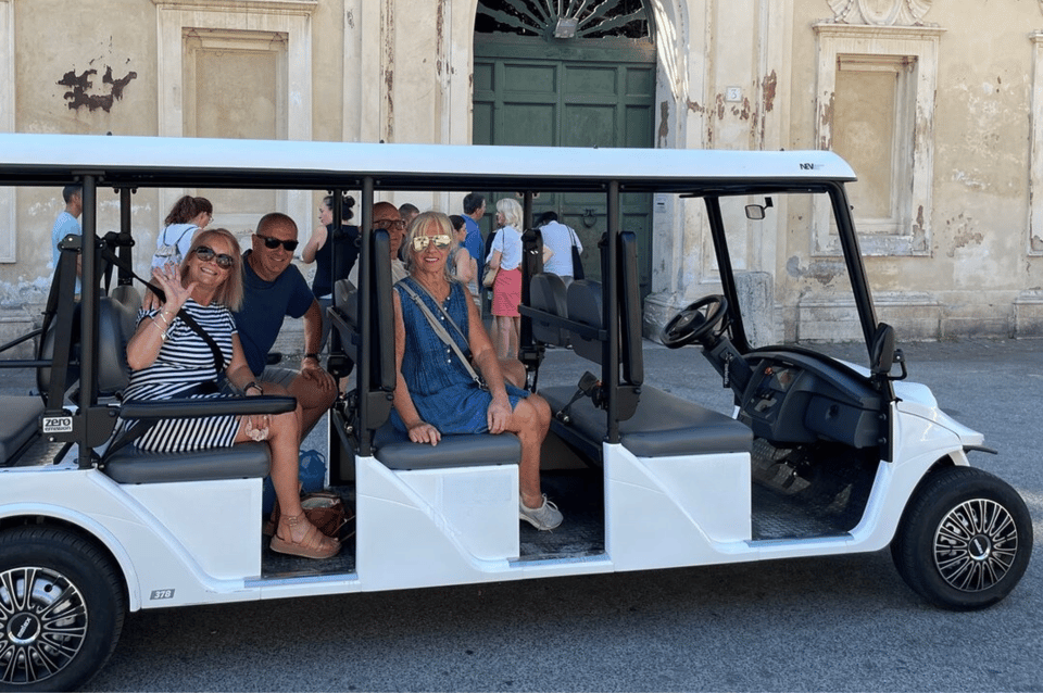 Rome: 3-hour guided city tour by electric golf cart - Pincio Terrace and Piazza del Popolo: fast viewpoint payoff