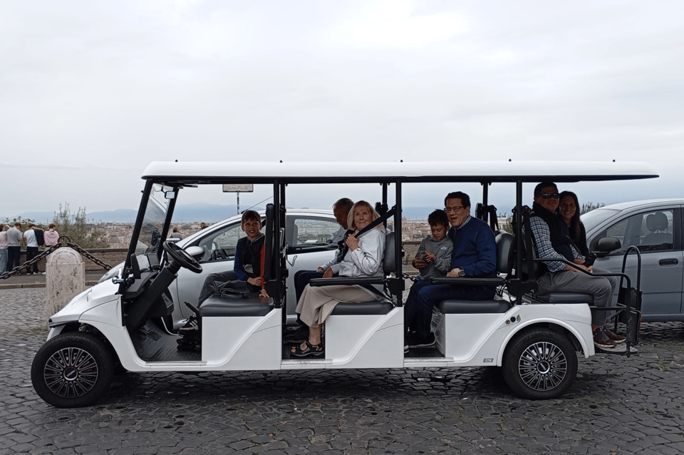 Rome: 3-hour guided city tour by electric golf cart - Piazza di Spagna and Trevi Fountain: the iconic photo loop