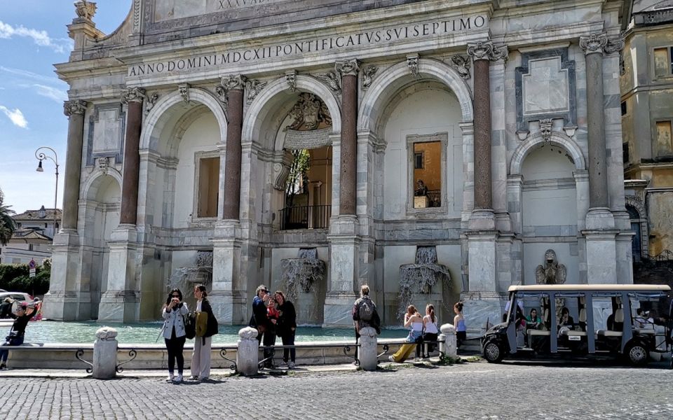Rome: 3-Hour Panoramic Luxury Golf Cart Tour - Photo Strategy, Headsets, and the Comfort of a Small Vehicle