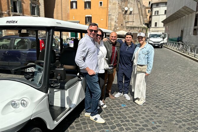 Rome: 3 Hours Private/Group Tour Golf cart with Gelato - Sant’Ignazio di Loyola: Jesuit math meets dramatic Baroque design