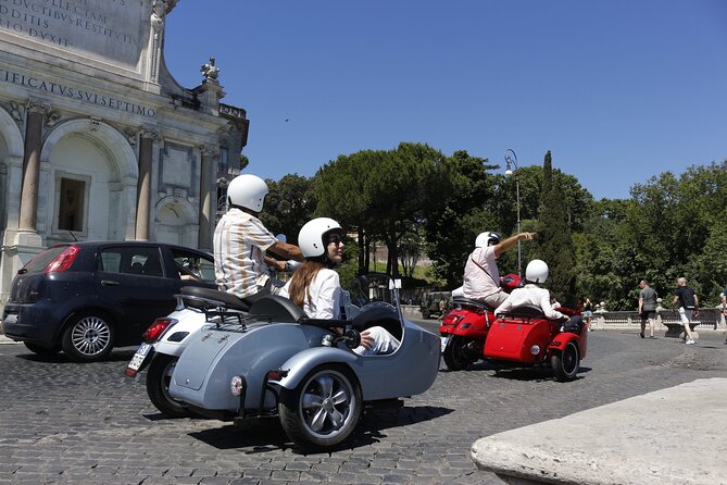Rome 3 hours Vespa Sidecar Private Tour with Gelato - The Drive That Sets the Tone: Trastevere and the Jewish Ghetto