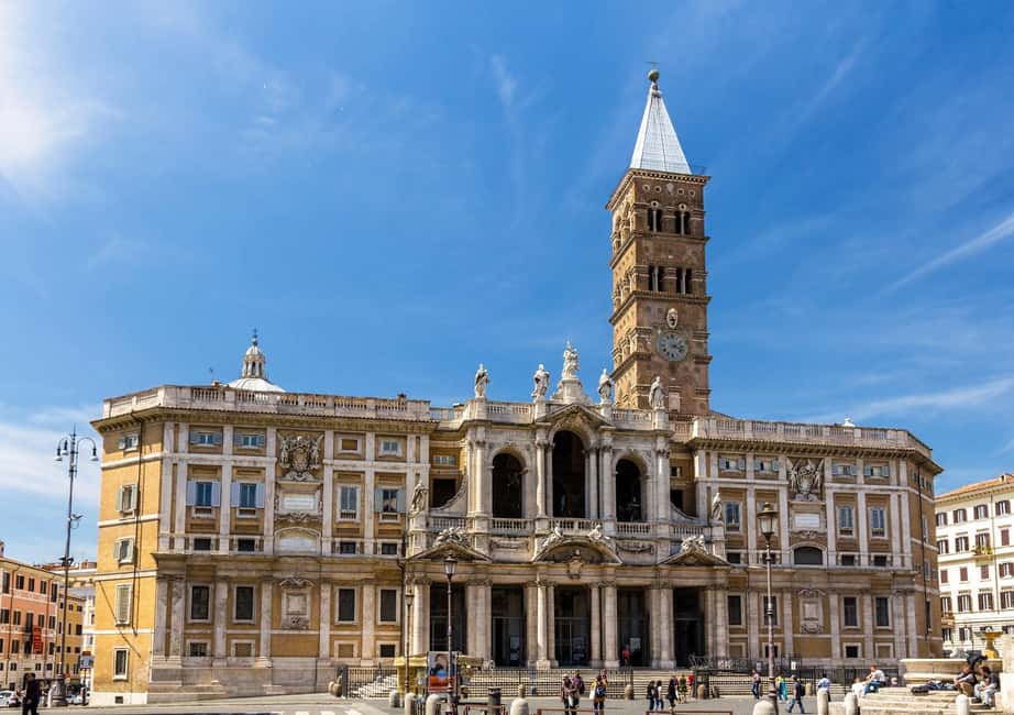 Rome: 3 Papal Basilicas Guided Tour with Minivan Transfers - Final stop: Basilica of Saint Mary Major, where the visuals hit hardest