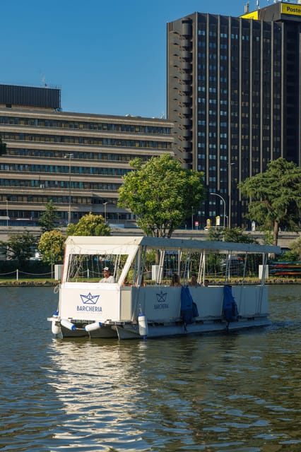 Rome: 30-minute boat tour to Laghetto dell'Eur - The water-to-foot transition: enjoying Japan Walk waterfalls
