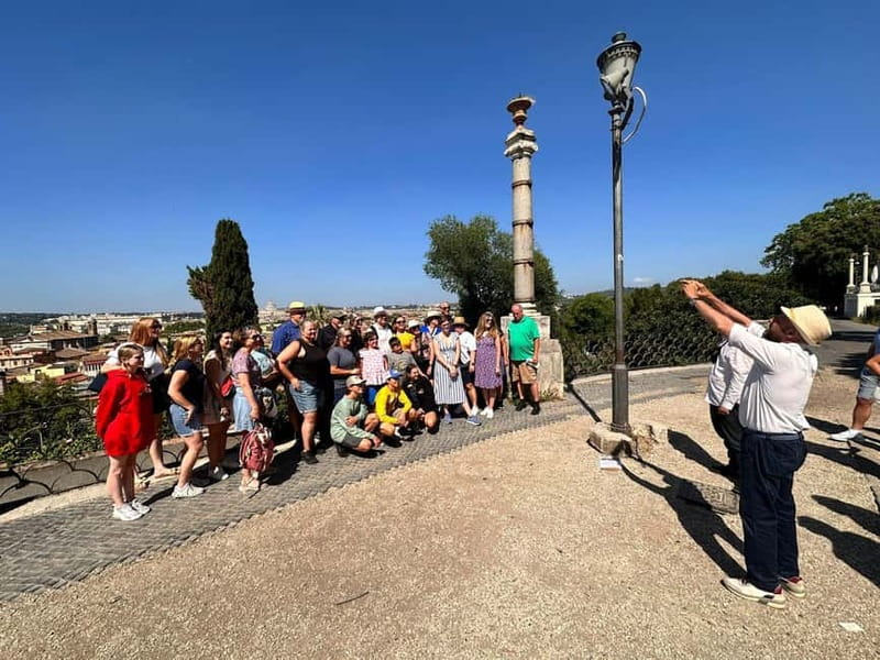 Rome: 4 Hour Electric Golf Cart Tour with Hotel Pickup - The start: earphones, water, and rolling out from the central area