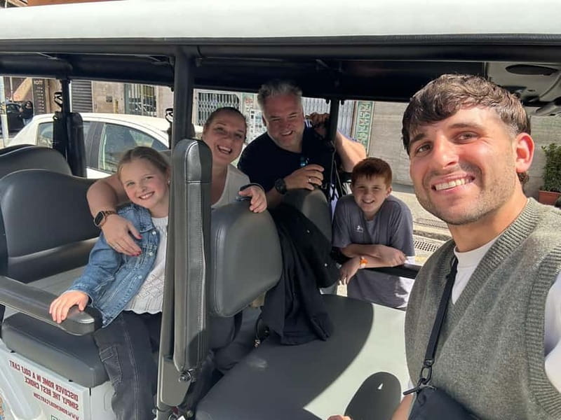 Rome: 4 Hour Electric Golf Cart Tour with Hotel Pickup - Piazza Navona: an elegant square made for photos