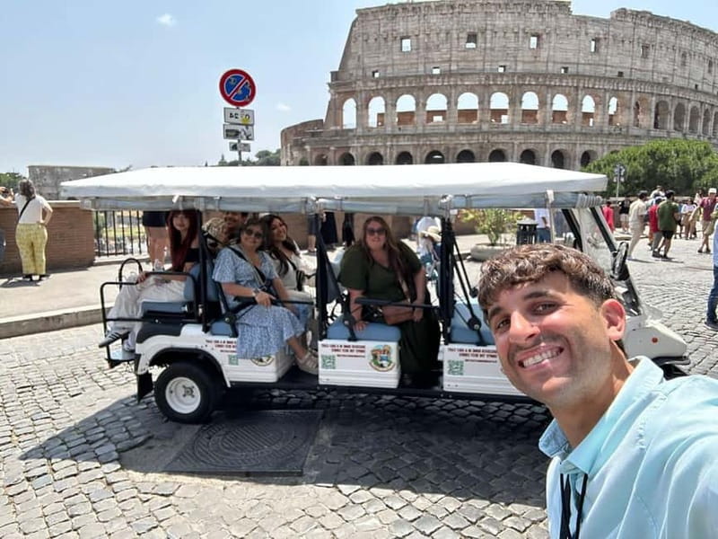 Rome: 4 Hour Electric Golf Cart Tour with Hotel Pickup - Trevi Fountain: legends, coin toss, and the payoff moment