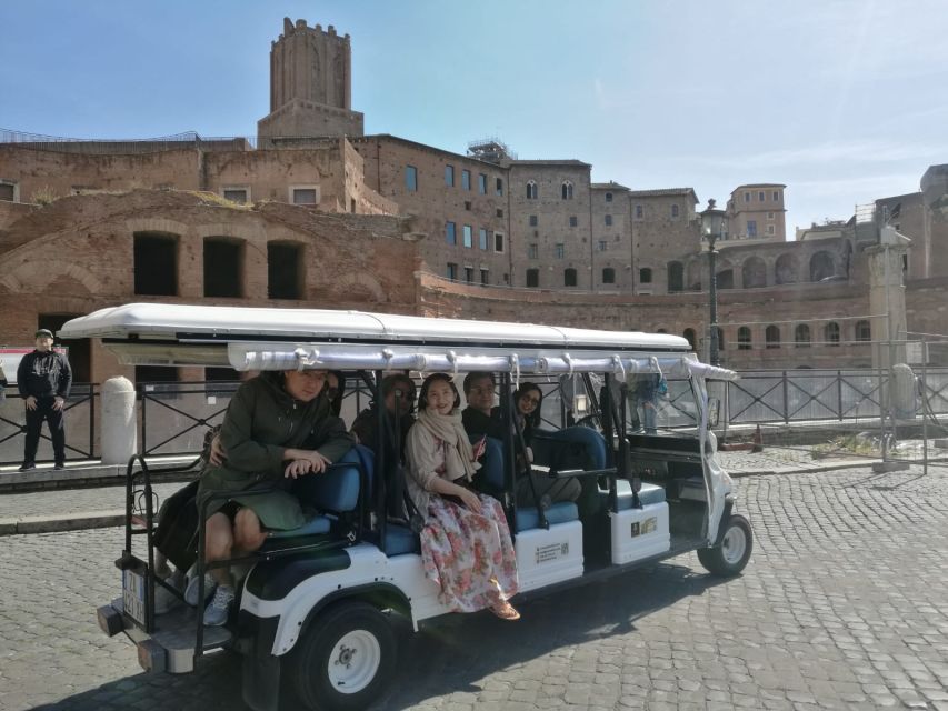 Rome: 4-Hour Private Afternoon Golf Cart City Tour - Trevi Fountain: Seeing the Classic Without Losing Your Mind