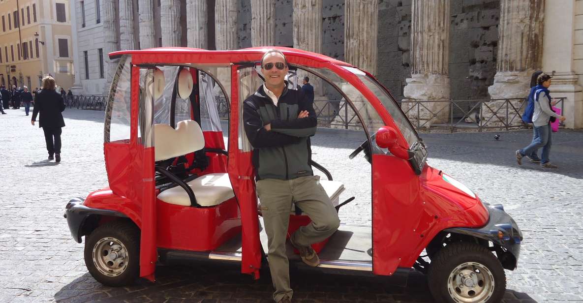Rome: 4-Hour Private Afternoon Golf Cart City Tour - Your Private Driver-Guide: How Customization Actually Feels