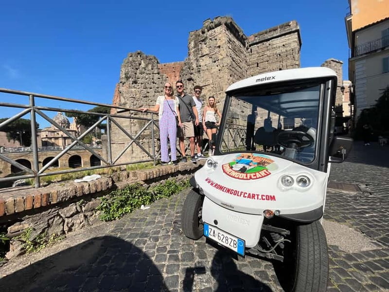 Rome: 4 hours Deluxe Golf cart Personalised Sightseeing tour - The main trade-offs: what to know before you book