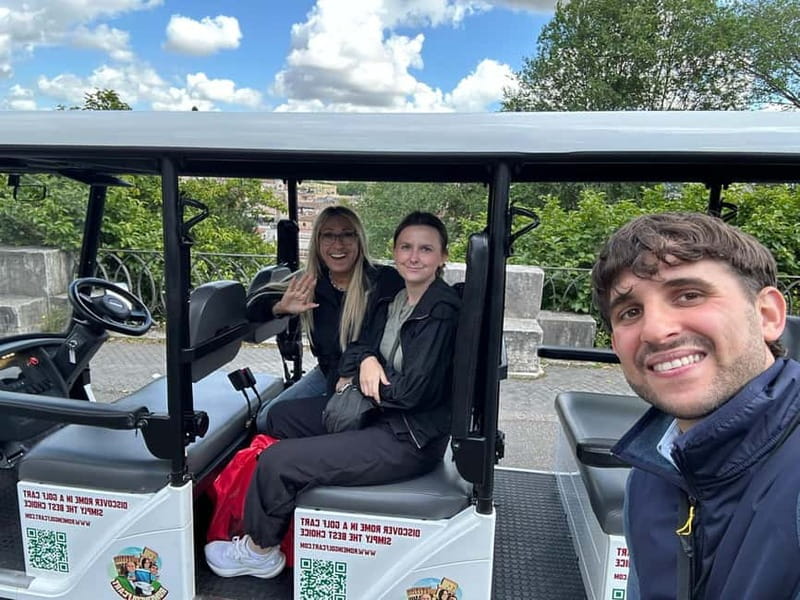 Rome: 4 hours Deluxe Golf cart Personalised Sightseeing tour - Price and what $89.69 buys in real time