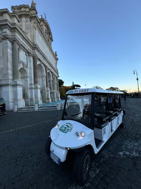 Rome: 6 hoursDaily Private Golf Cart Tour with typical lunch - Picking your Rome: how the guide shapes the day