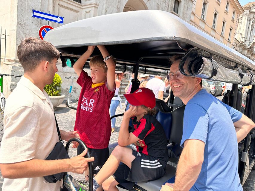 Rome: 7 Hour Full City Tour in Golf Cart with Catacombs - Key things I’d bet on before booking