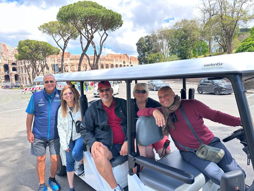 Rome: 7 Hour Full City Tour in Golf Cart with Catacombs - Pantheon, Trevi, and the Spanish Steps stretch: big names, guided angles