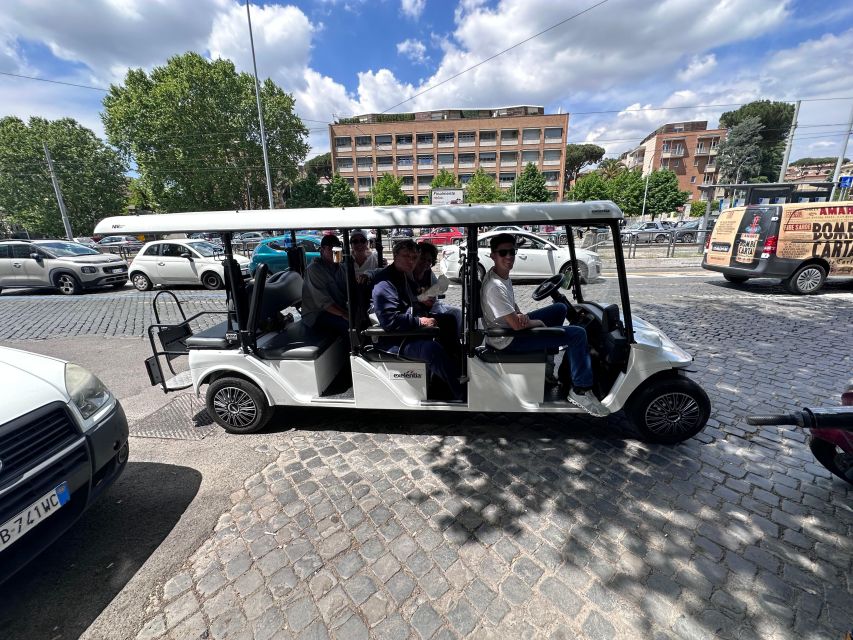 Rome: 7 Hour Full City Tour in Golf Cart with Catacombs - Circus Maximus and the Colosseum corridor: seeing the city’s rhythm