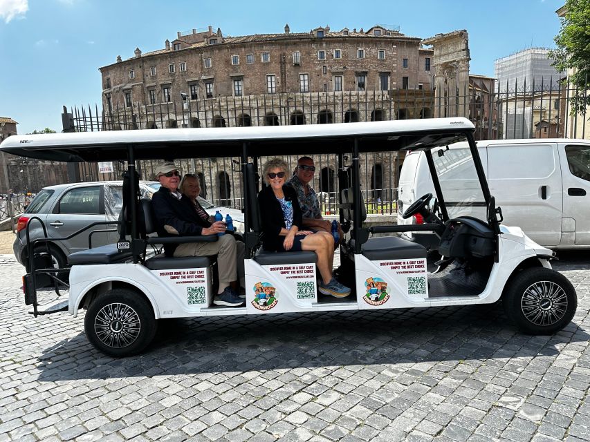 Rome: 7 Hour Full City Tour in Golf Cart with Catacombs - Pickup, your espresso start, and how the day flows