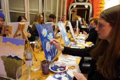 Rome: Afternoon Paint and Sip Experience in Piazza Navona - 2.5 Hours of Paint, Wine, and Pizza: What the Flow Feels Like