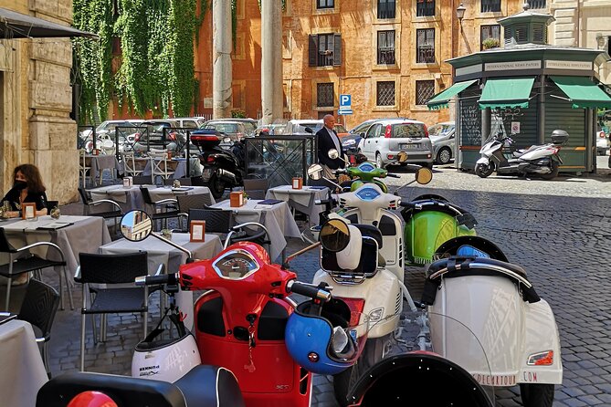 Rome Afternoon Sightseeing Vespa Sidecar Tour with Gourmet Gelato - The Route Stops: What Each One Feels Like