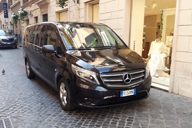 Rome Airport Transfer - ONE WAY - Add a 3-Hour Rome Sightseeing Tour (With Your Driver)