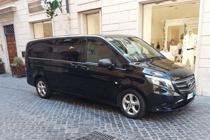 Rome Airport Transfer - ONE WAY - The Ride Experience: AC, Bottled Water, and Luggage Help