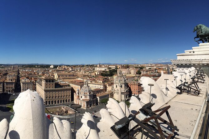 Rome: Altar of the Fatherland Elevator and Museums Tickets - The Panoramic View App and Multimedia Video: Learning Without a Guide
