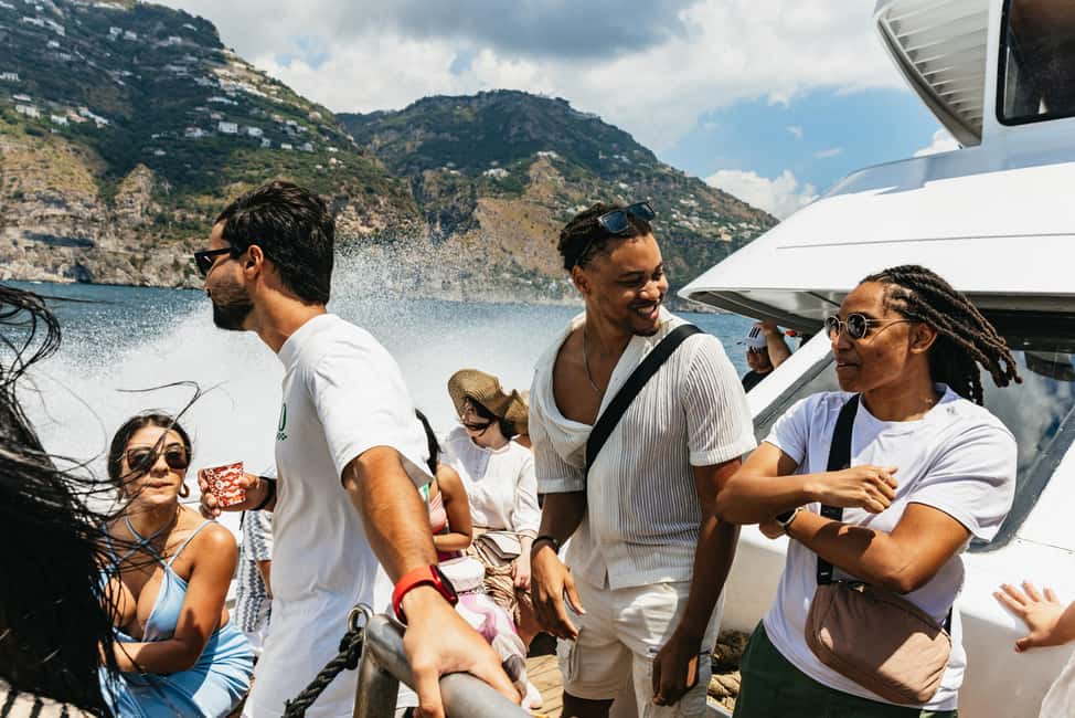 Rome: Amalfi Coast & Positano Day Trip with Coastal Cruise - Leaving Rome: Air-Conditioned Coach, Wi‑Fi, and Real Rest Breaks