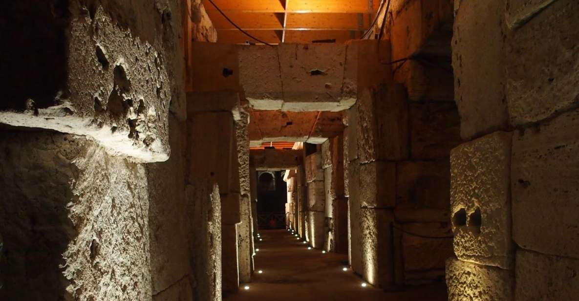 Rome: Ancient History and Colosseum Underground Tour - Key highlights you should care about
