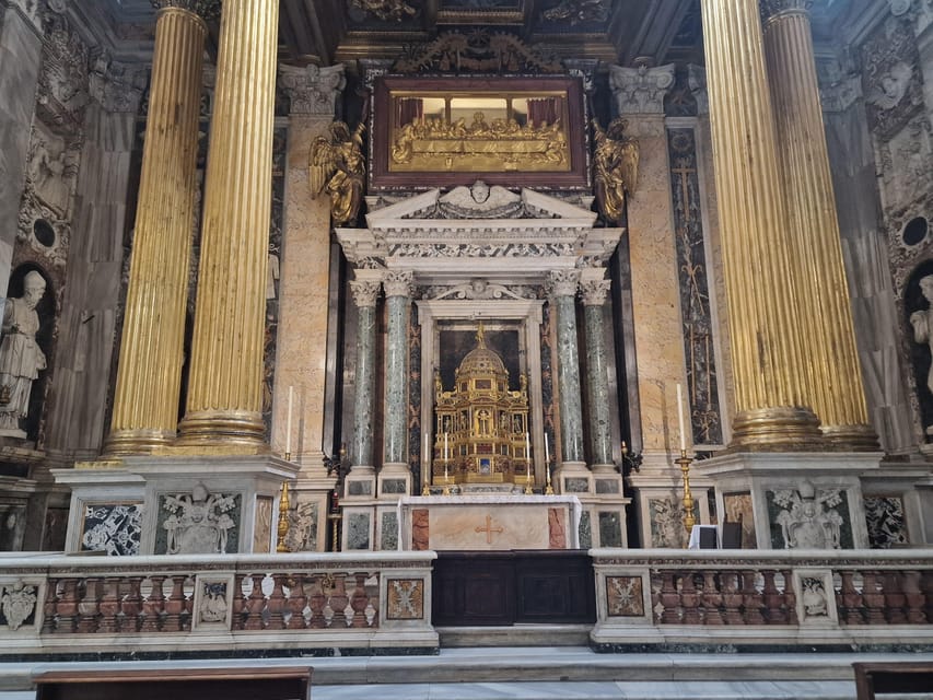 Rome: Ancient Jubilee in the 4 Major Basilicas - St. Peter’s Basilica: Pietà, altars, and the High Altar setting
