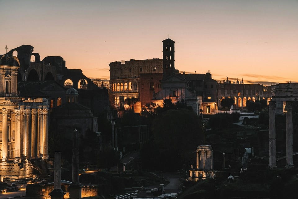 Rome: Ancient Rome Night Tour - Capitoline Hill: The View That Turns the Forum Into Real Space