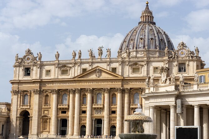 Rome and Vatican full day tour - Meeting at 8:00 and Rolling Through Rome’s Main Sights