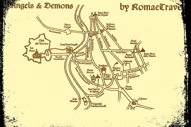 Rome: Angels and Demons Tour Half-Day Semi-Private - How a half-day Dan Brown route feels in Rome