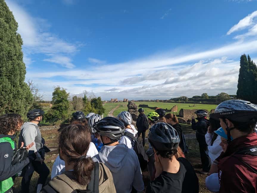 Rome: Appia Antica & Ancient Underground Labyrinth by Ebike - Riding the Appia Antica: what makes the cobblestones special