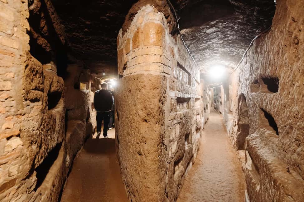 Rome: Appian Way, Aqueducts, and Catacombs Tour - Walking the Appian Way: ancient paving stones, real road vibes