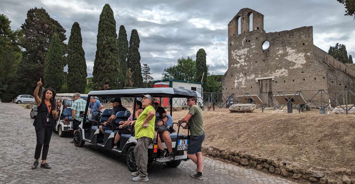 Rome: Appian Way & Catacombs Golf Cart Shared Tour - Key highlights worth planning for