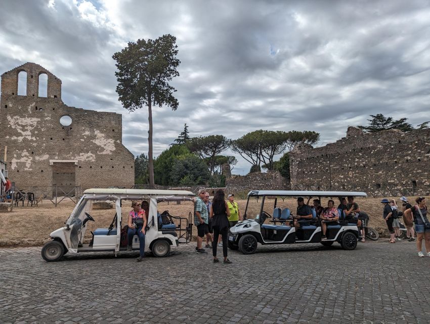 Rome: Appian Way & Catacombs Golf Cart Shared Tour - Catacombs of Rome: rules, steps, and how the tour makes it real