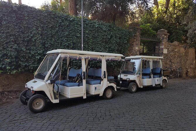 Rome: Appian Way & Catacombs Golf Cart Tour - Shared|Small groups - Capo di Bove and the Quintili Villa Area: Reading Wealth and Power on the Edge of Rome