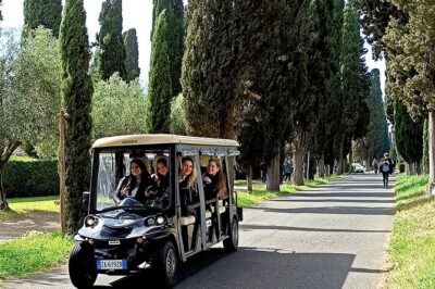 Rome: Appian Way Catacombs Guided Tour with Golf Cart Shuttle - Getting started at Via Marco Aurelio (and what “small group” means)