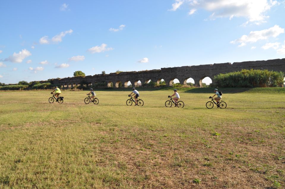 Rome: Appian Way, Catacombs & Roman Aqueducts Top EBike Tour - Ending with Baths of Caracalla: the big finale