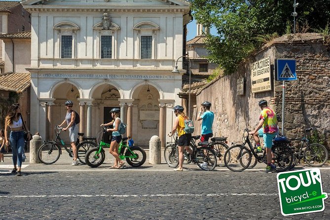 Rome: Appian Way E-bike Tour, Catacombs, Aqueducts & Transfer - Catacombs stop: San Callisto or San Sebastiano with tickets included