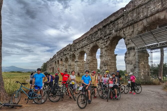 Rome: Appian Way E-bike Tour, Catacombs, Aqueducts & Transfer - Pedaling Via Appia Antica: the oldest road experience, minus most traffic