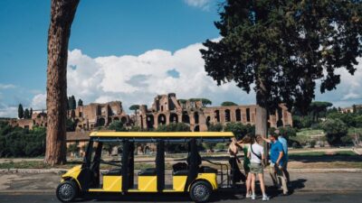 Rome: Appian Way Golf Cart Tour with Roman Catacombs Entry - Appian Way Photo Stops: Circus Maximus and the Baths of Caracalla