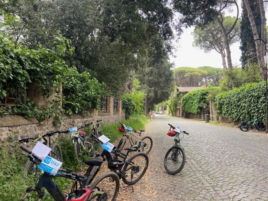 Rome: Appian Way Guided Tour on E-Bike with italian Aperitif - FAQ