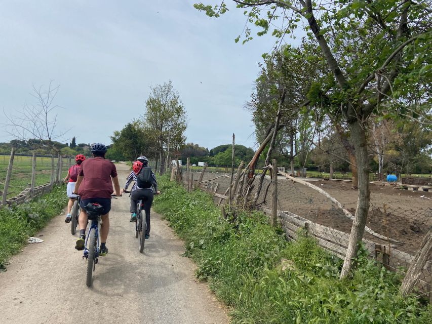 Rome: Appian Way Guided Tour on E-Bike with italian Aperitif - Stop-by-stop route: from Caracalla edge to the Appian Way parks