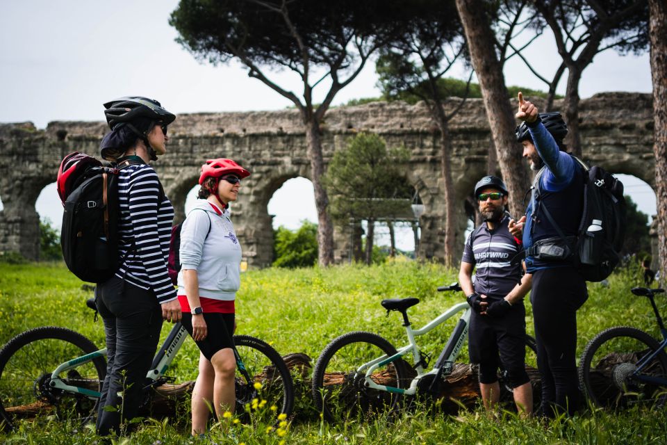 Rome: Appian Way Guided Tour on E-Bike with italian Aperitif - What to bring so the day feels easy