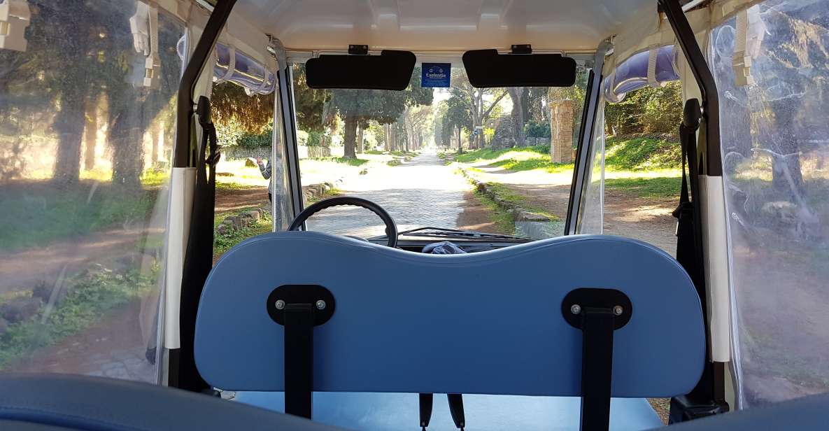 Rome: Appian Way Private Tour by Golf Cart -Official Partner - Why this Appian Way tour feels like the right kind of Roman time travel