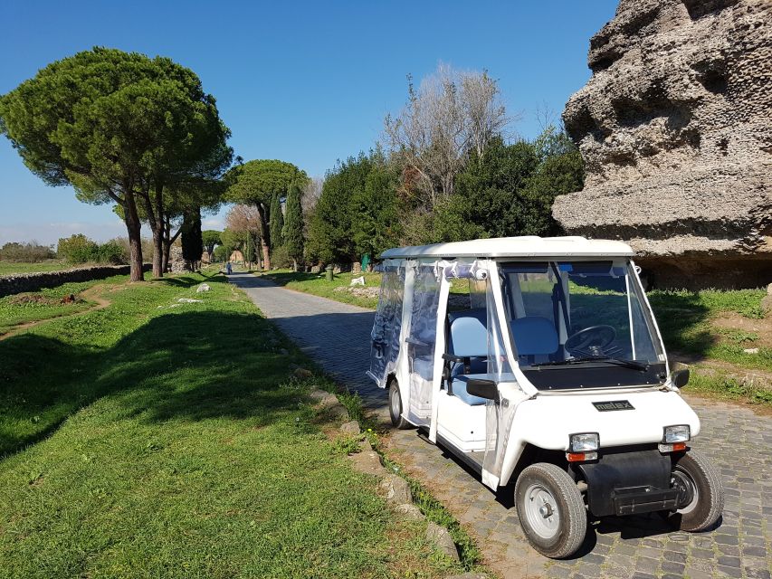 Rome: Appian Way Private Tour by Golf Cart -Official Partner - What the best guide moments look like (and why they matter)
