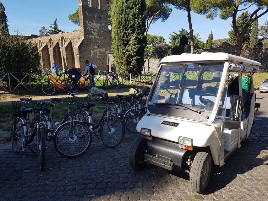 Rome: Appian Way Private Tour by Golf Cart -Official Partner - Quick FAQ: common questions before you go
