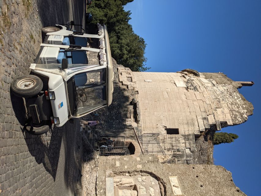 Rome: Appian Way Private Tour by Golf Cart -Official Partner - Meeting at Centro Servizi Appia Antica: quick, low-stress start